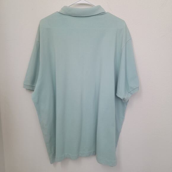 Lacoste Polo Shirt Sz 9 4XL Classic Fit Shortsleeve Blue 100% Cotton Preppy Golf - Picture 15 of 15